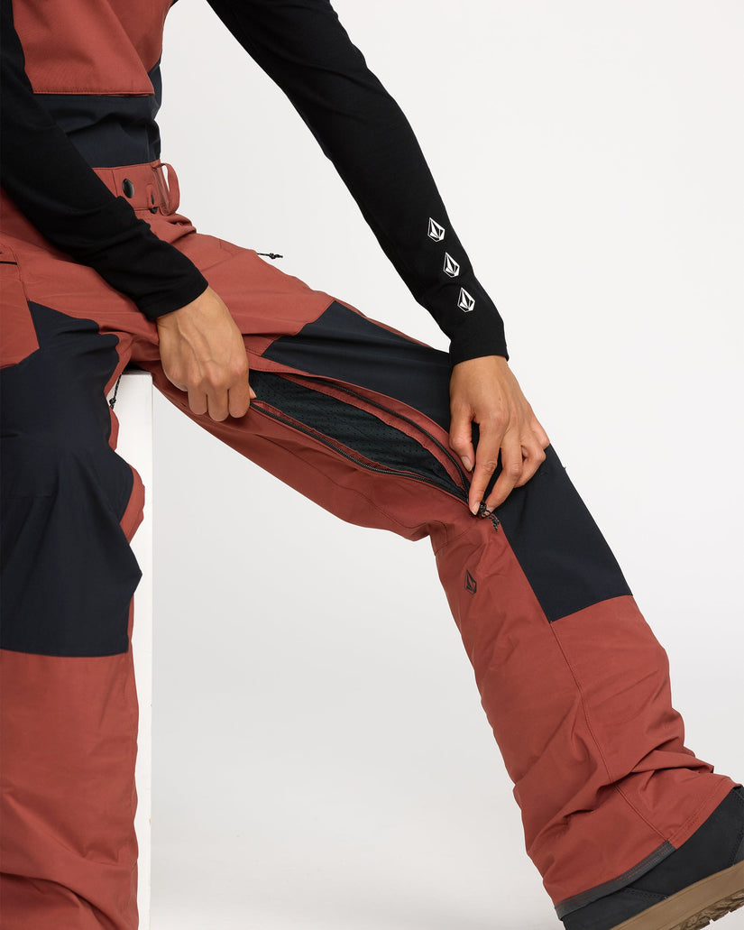 Ash Stretch Gore-Tex Latzhose - Henna