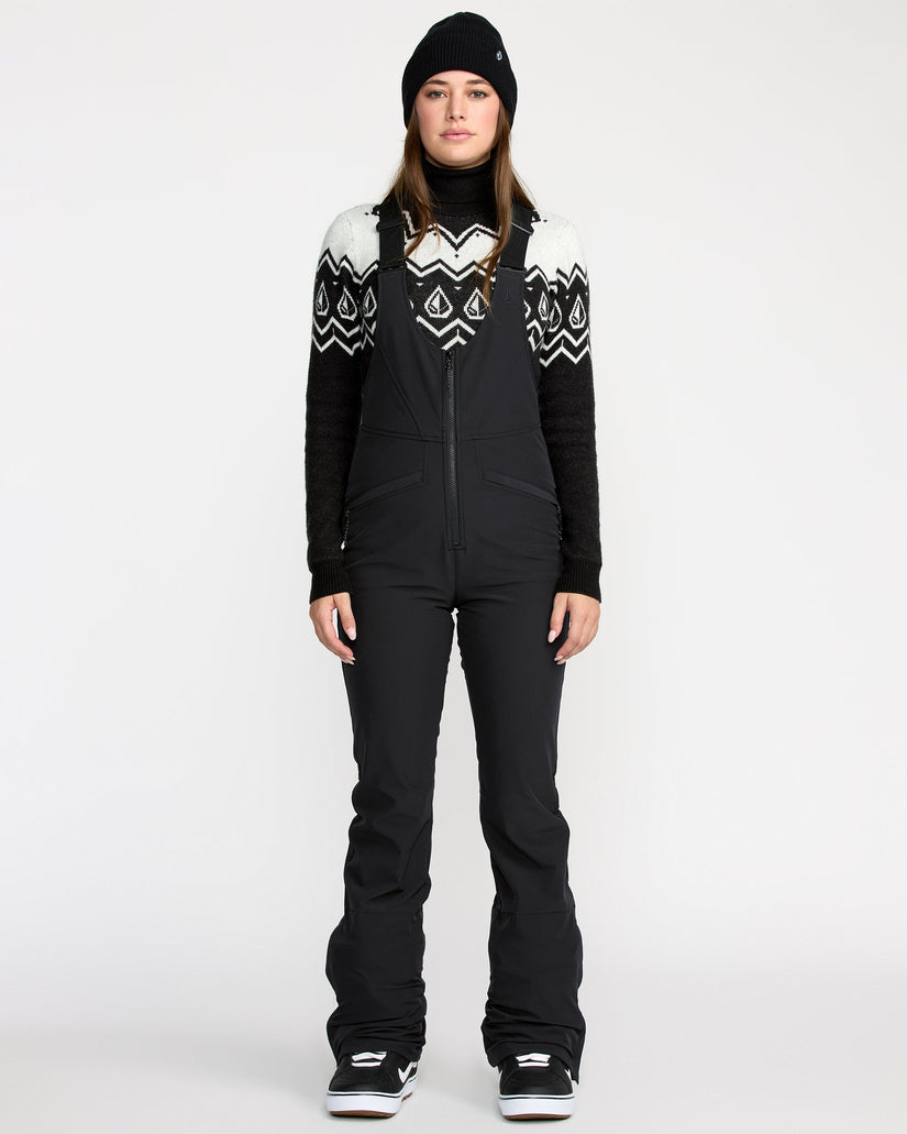 Battle Stretch Latzhose - Black