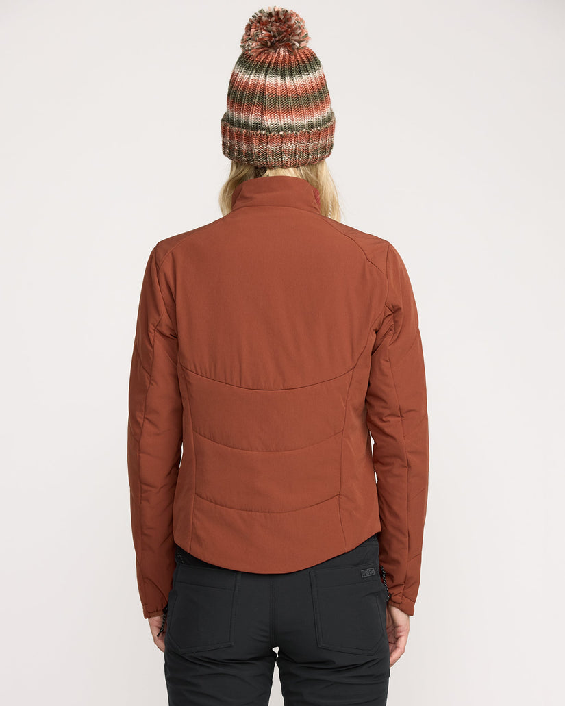 Evergreen Full Zip Jacke - Henna