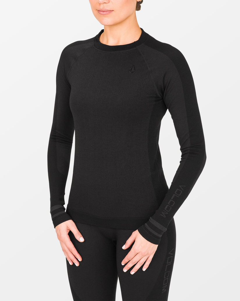 W Engineered Basisschicht-Shirt - Black
