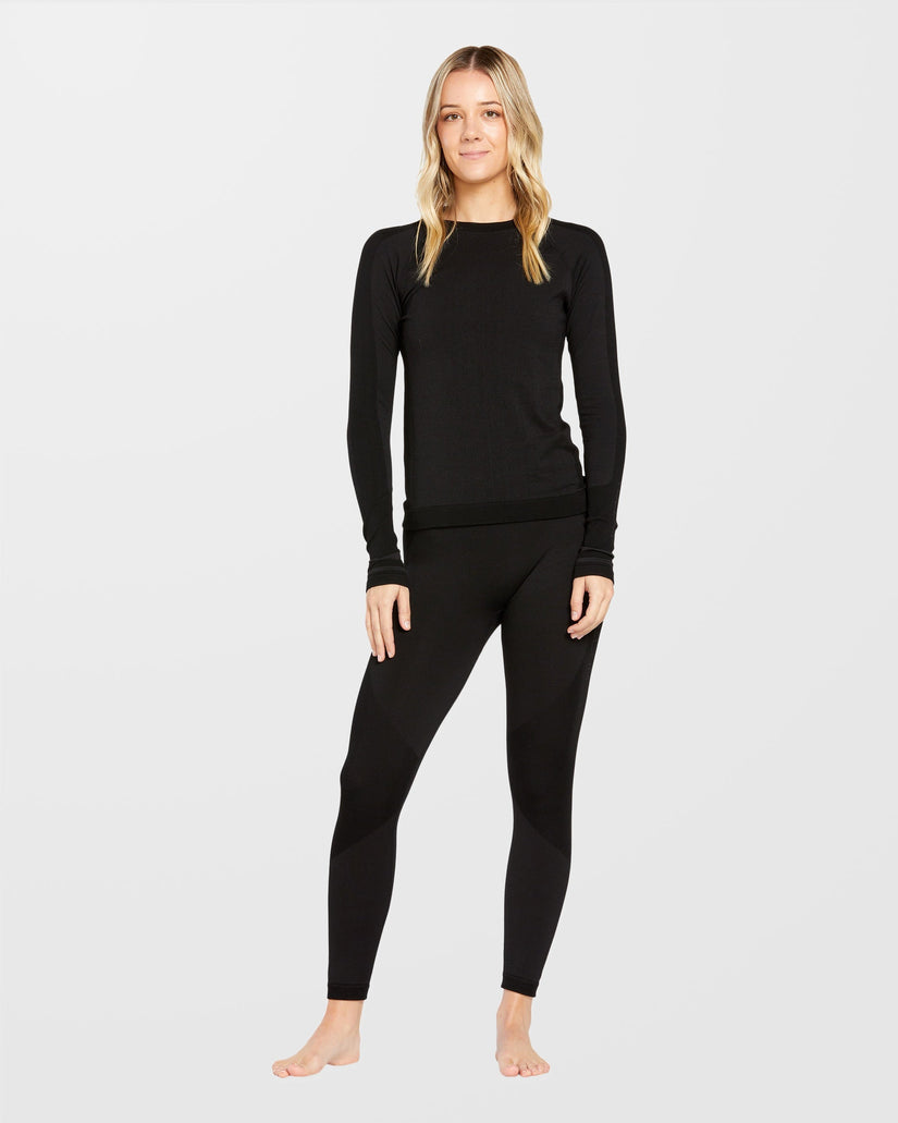 W Engineered Basisschicht-Shirt - Black