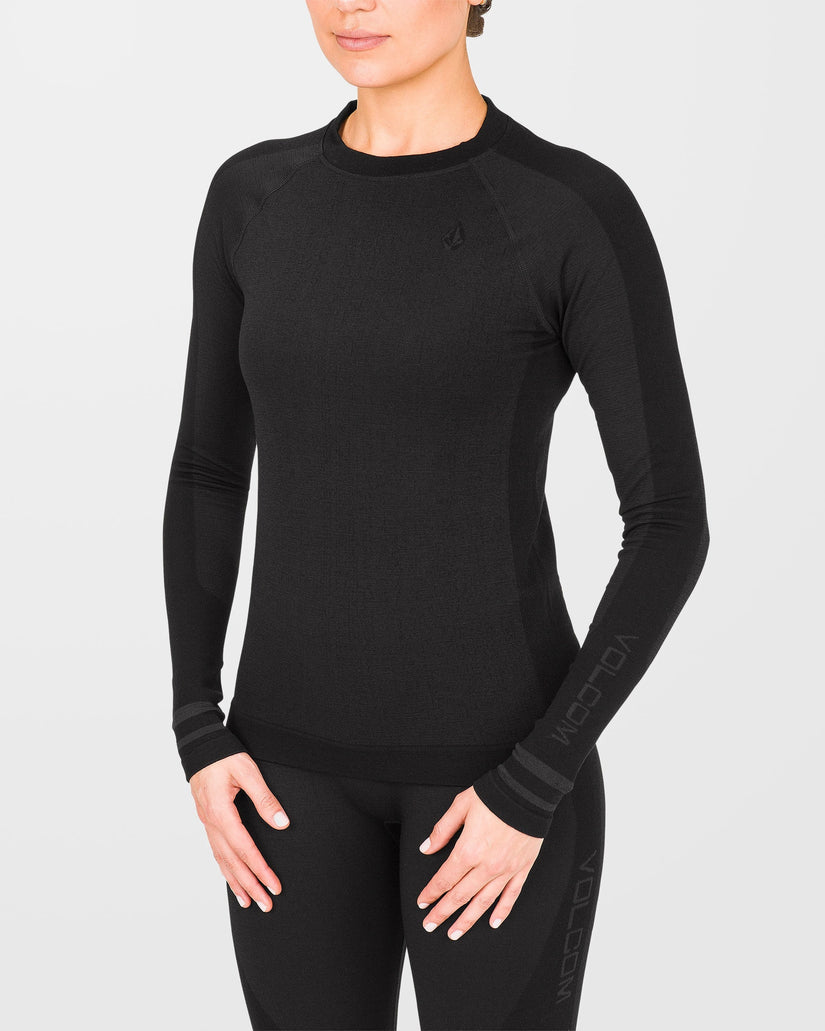 W Engineered Basisschicht-Shirt - Black