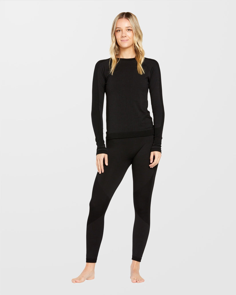 W Engineered Basisschicht-Leggings für Frauen - Black
