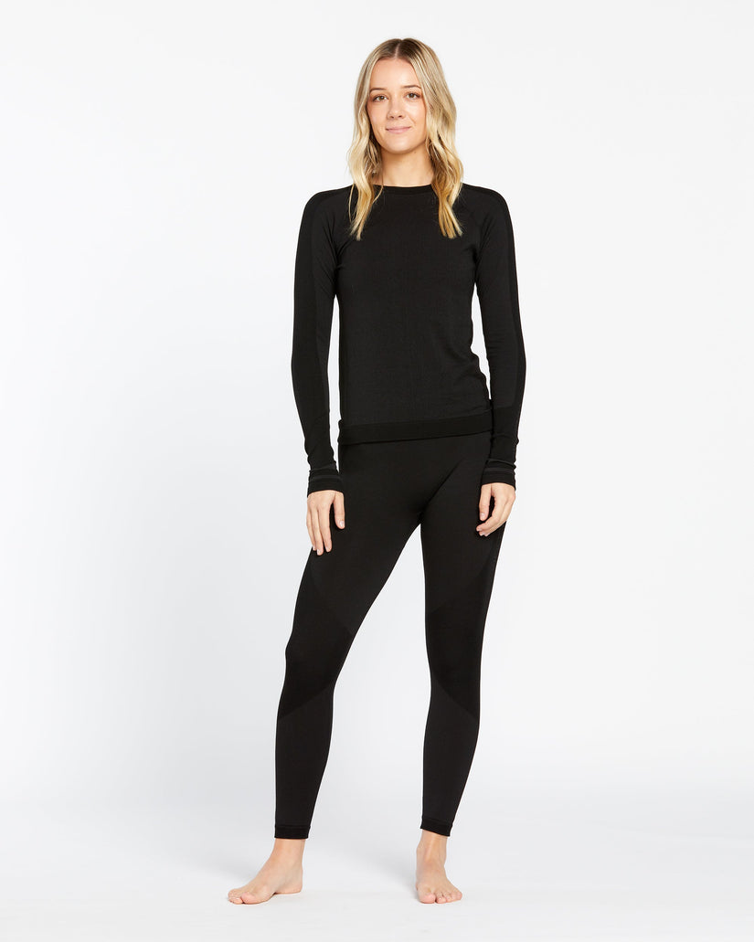W Engineered Basisschicht-Leggings für Frauen - Black