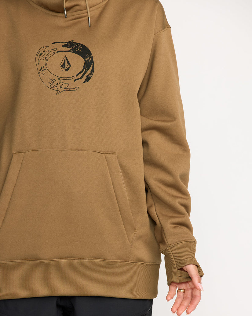 Riding Hydro Kapuzenpullover - Bronze