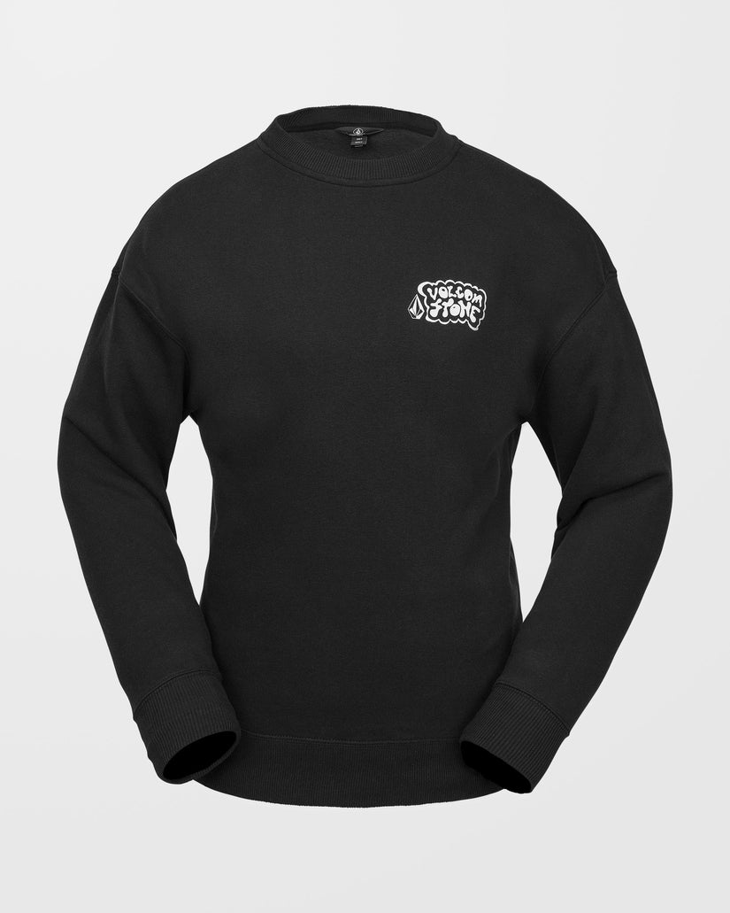 Essential Fleece Sweatshirt -  Black