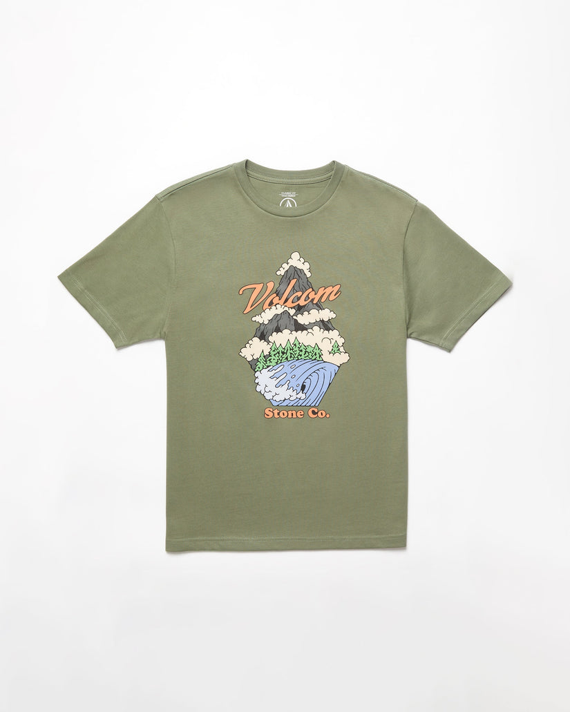 Pnw T-shirt - LIGHT OLIVE - (KINDER)