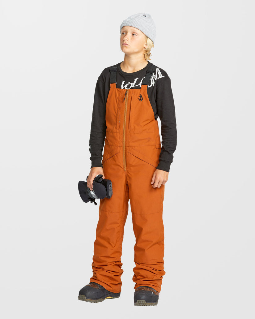 Barkley Insulated Bib Overall - Caramel - (KIDS)