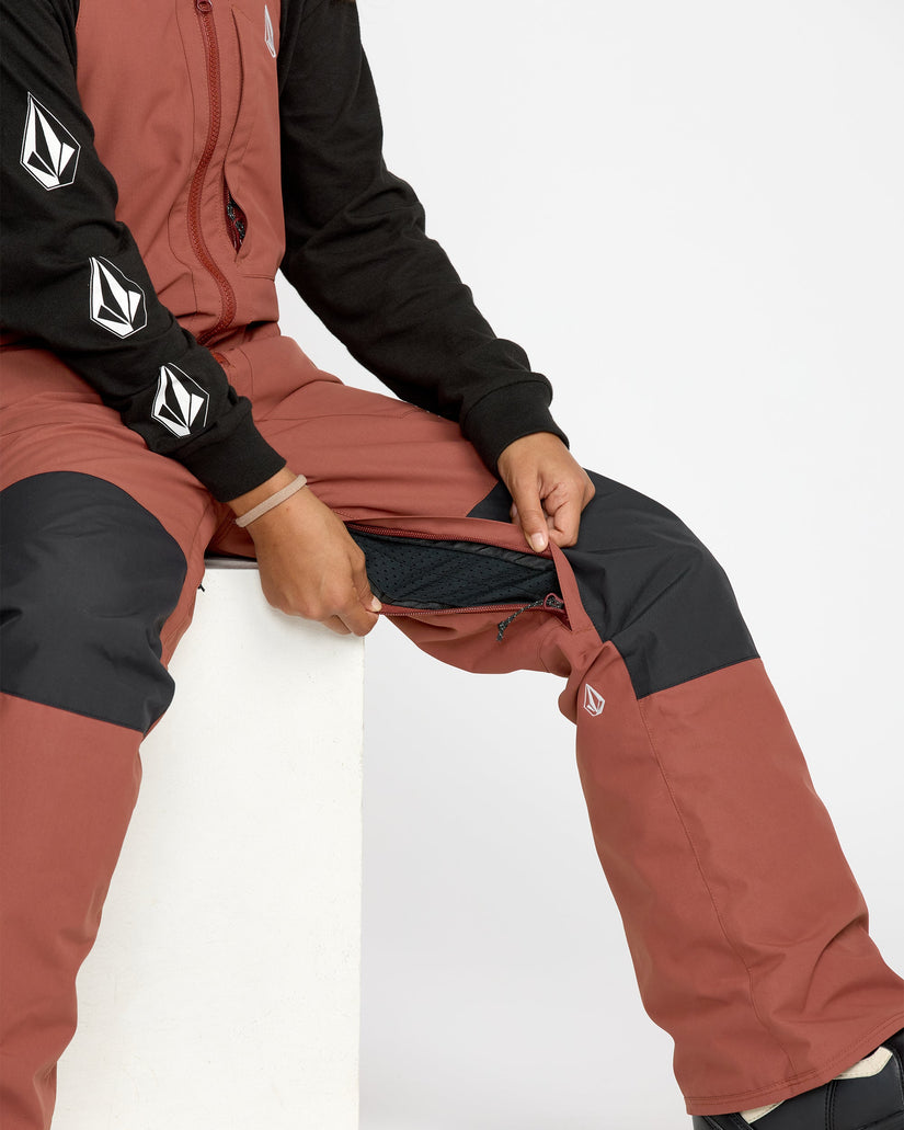 Barkley Insulated Latzhose - Henna