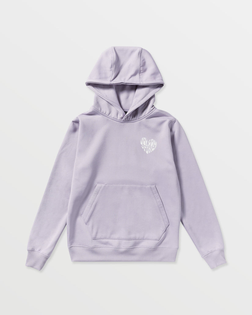 Hydro Fleece Kapuzenpullover - Lavender Aura