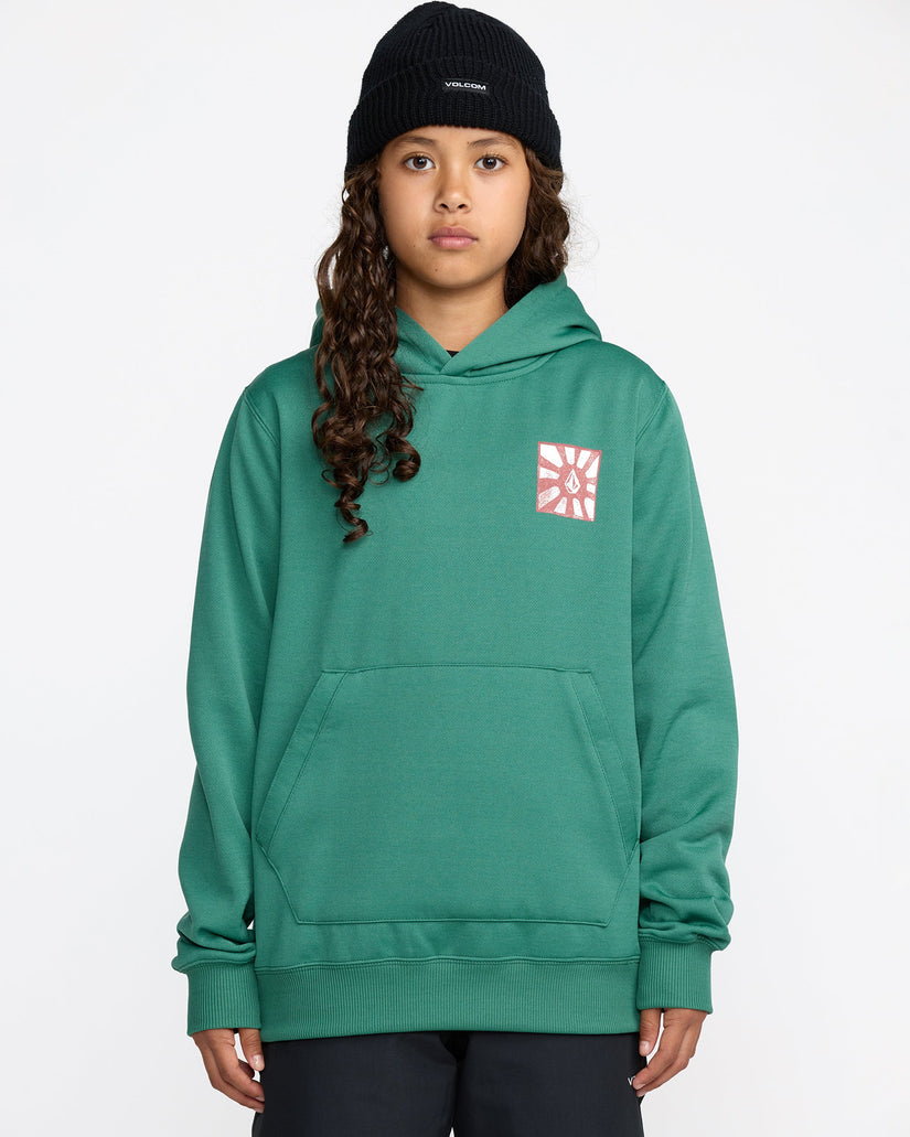 Hydro Fleece Kapuzenpullover - Spruce Green