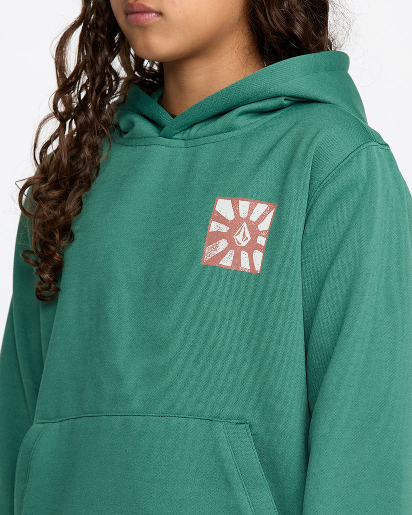 Hydro Fleece Kapuzenpullover - Spruce Green