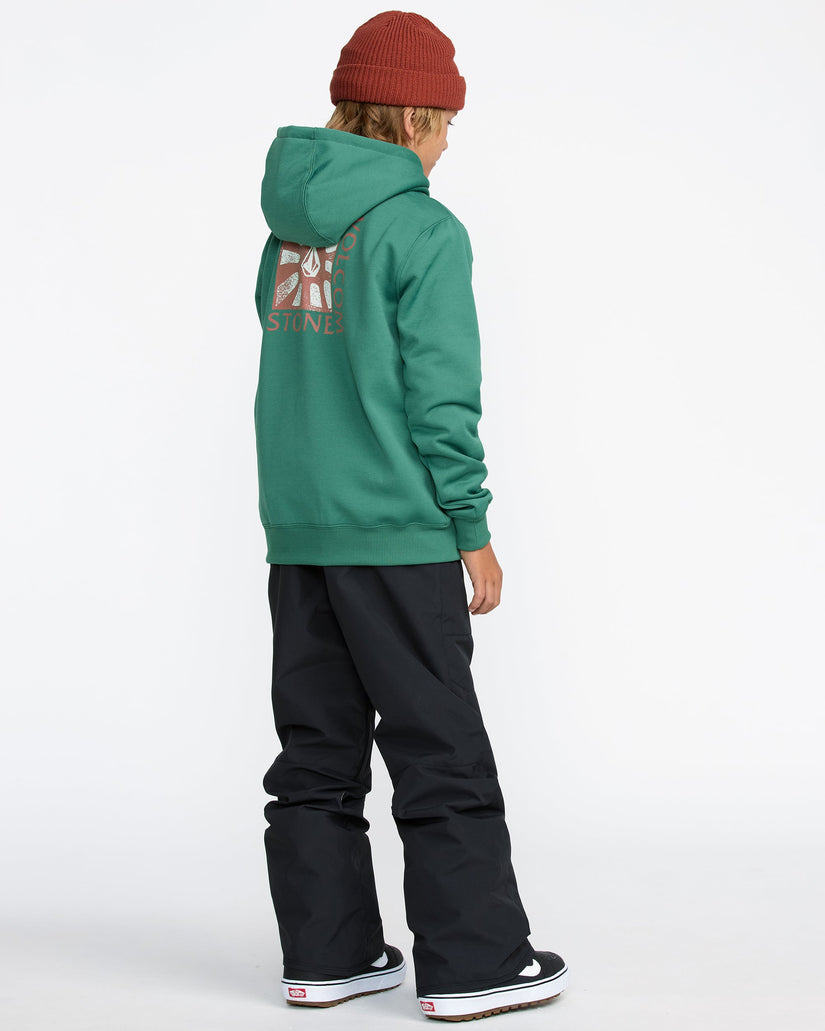 Hydro Fleece Kapuzenpullover - Spruce Green