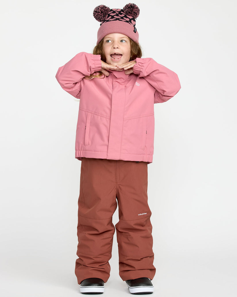 Little Flurry Insulated Latzhose - Henna
