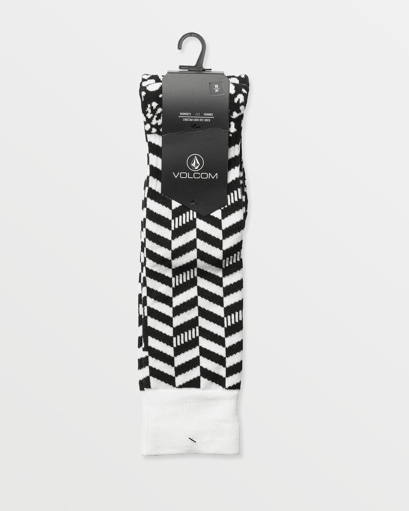 Cheetah Chev Otc Socken - Black