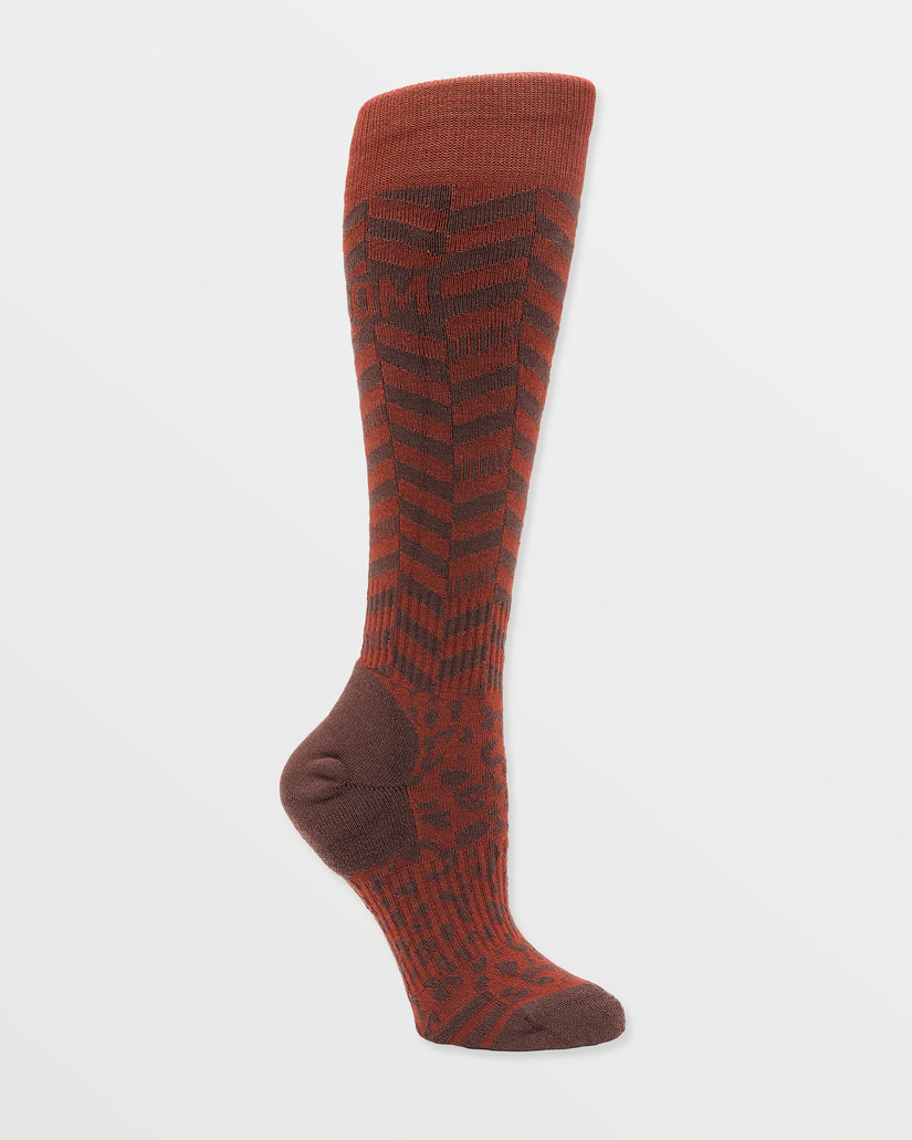 Cheetah Chev Otc Socken - Henna
