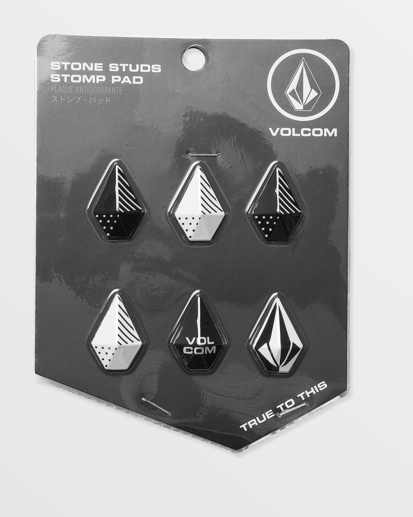 Stone Studs Stomp - Black White