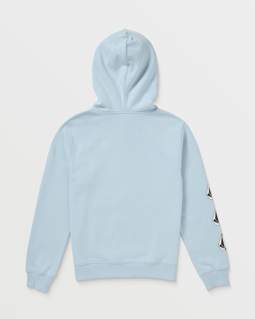 Iconic Stone Zip Kapuzenpullover - ICE BLUE - (KINDER)