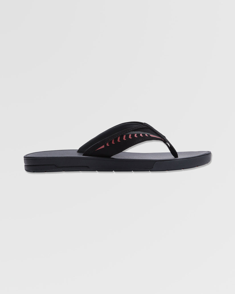Jack Robinson Sandalen - BLACK RED