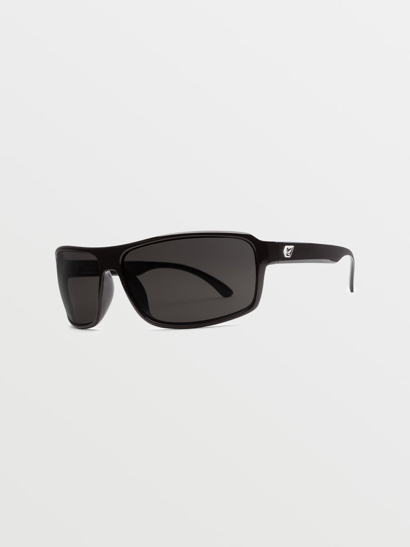 Corpo Class Gloss Black Sunglasses (Gray Lens) - BLACK (VE03900201_BLK) [F]