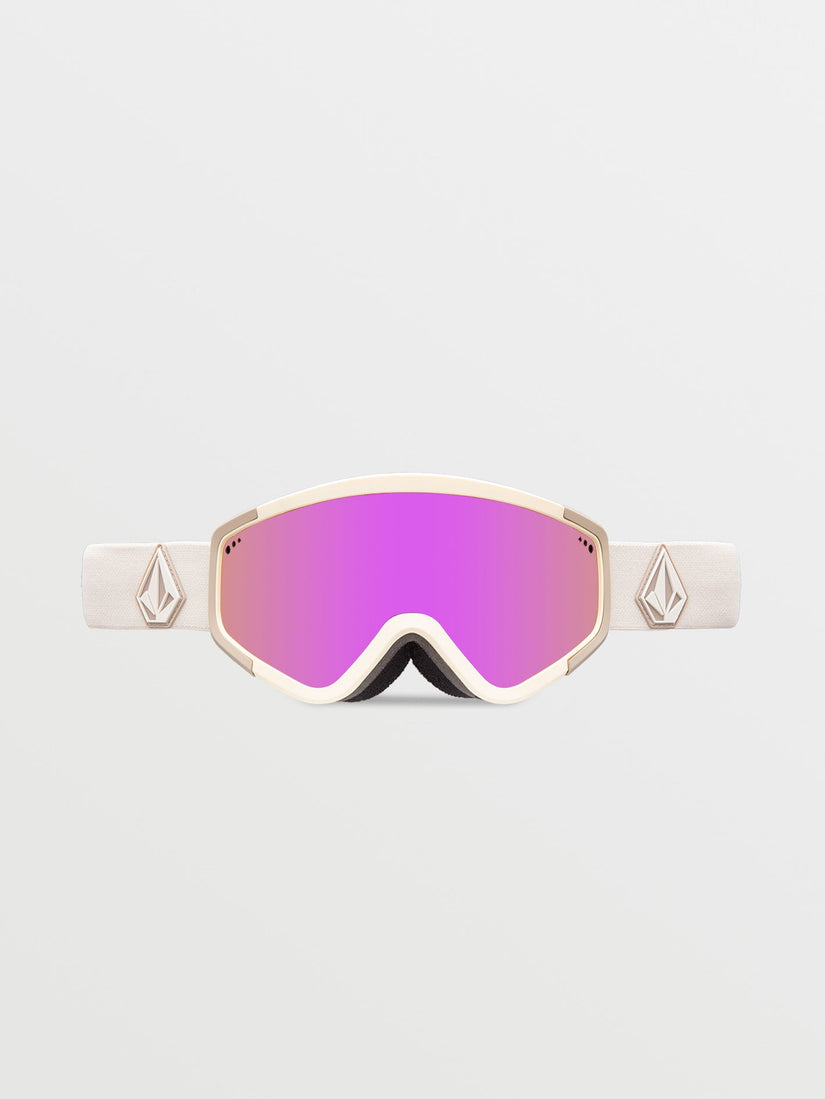 Attunga Khakiest/Sand Goggle (+ Bonus Lens - Yellow) - PINK CHROME (VG0823507_PICH) [B]