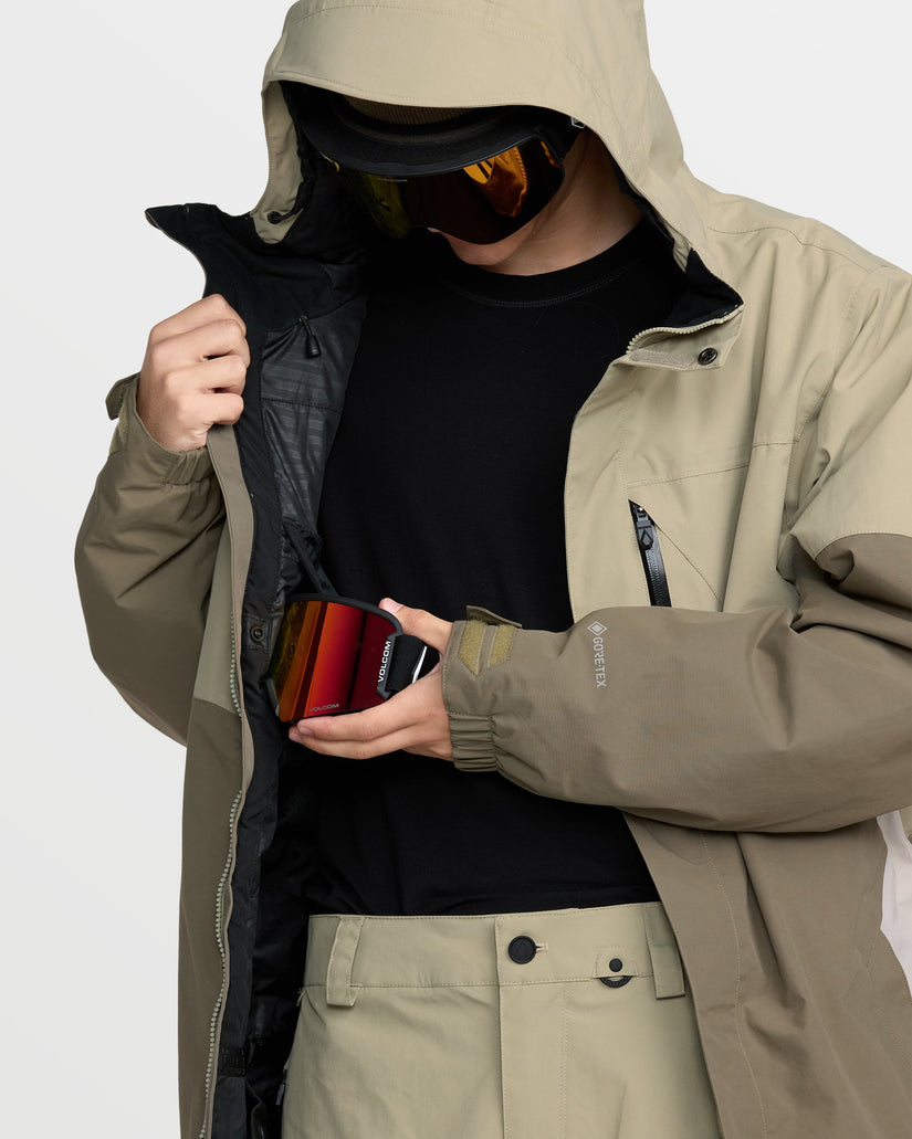 L Insulated Gore-Tex Jacke - Moss Green