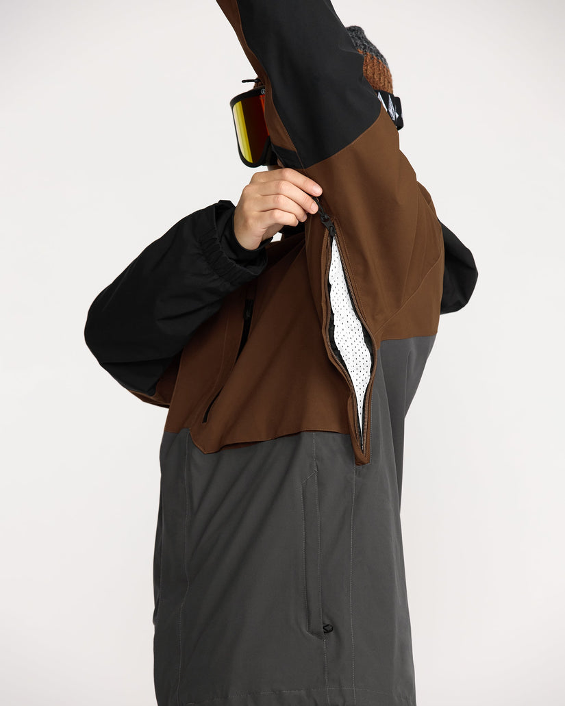 Rnge Stretch 30K Jacke - Brown
