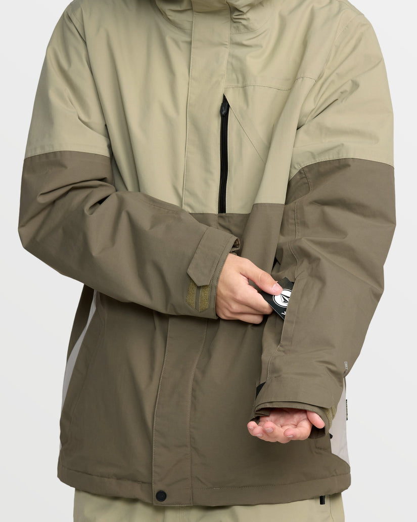 L Insulated Gore-Tex Jacke - Moss Green