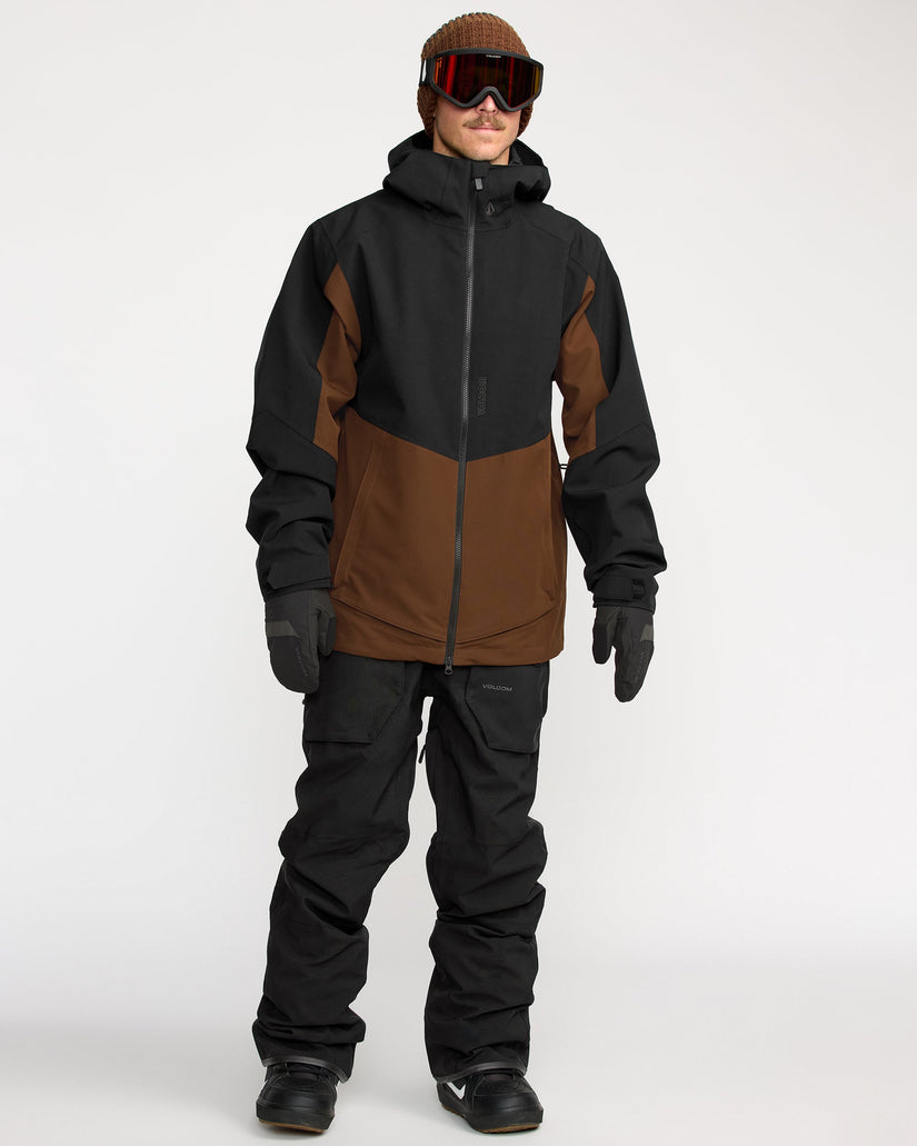 Brighton Full Zip Jacke - Brown