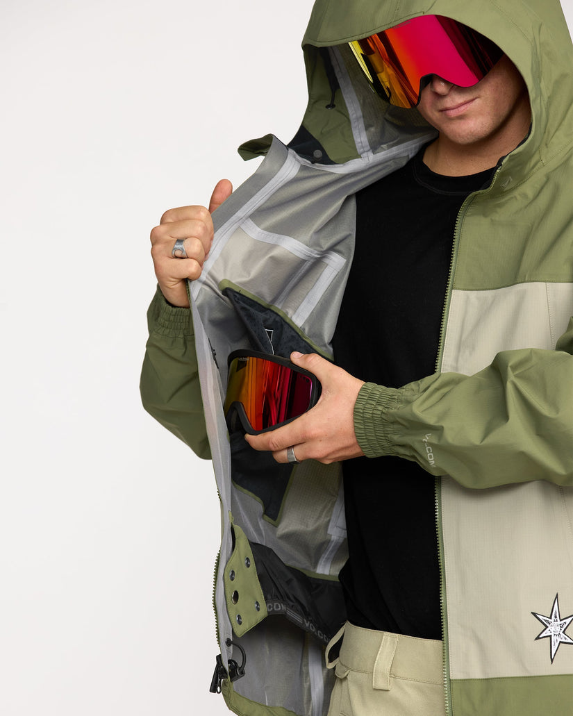 Arthur 3L Jacke - Dark Olive