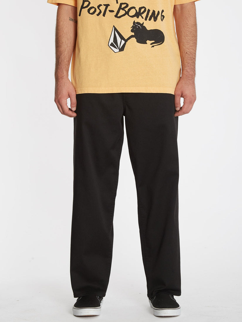 Outer Spaced Corduroy Trousers - BLACK (A1232206_BLK) [F]
