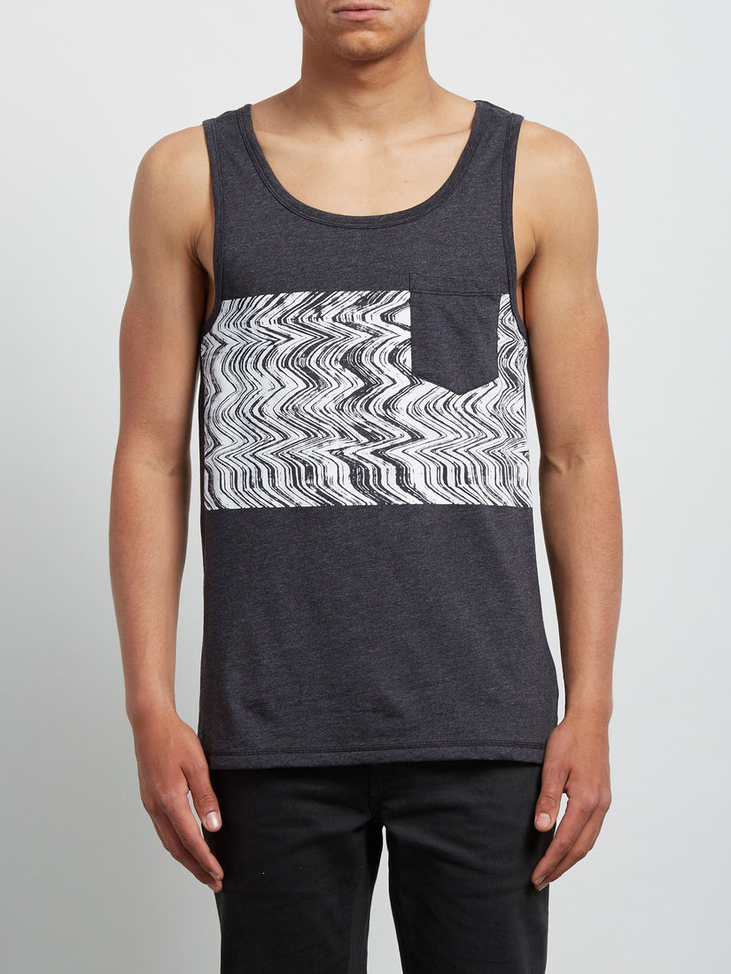 Lofi Heather Tank - Heather Black