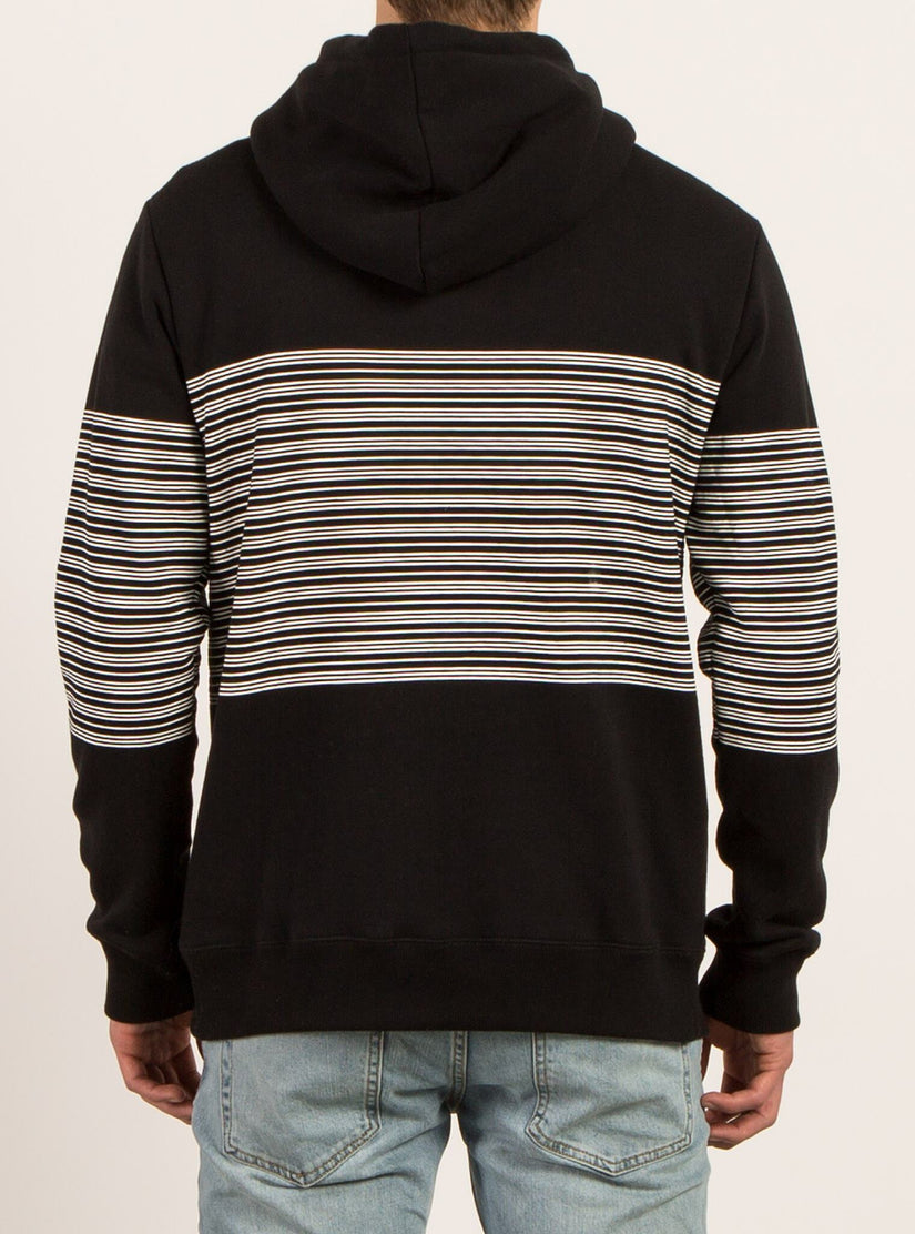 Threezy Pullover Hoodie - Black