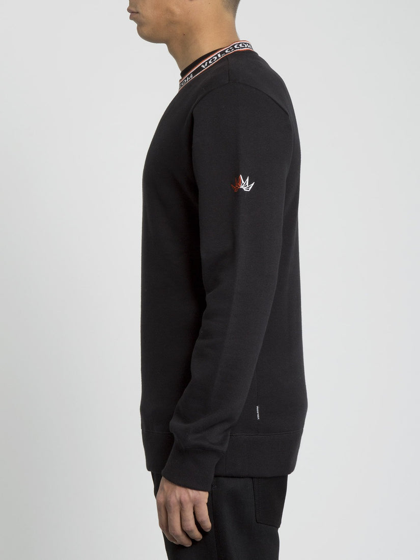 Forward To Past Sweater - Black (A4631900_BLK) [1]