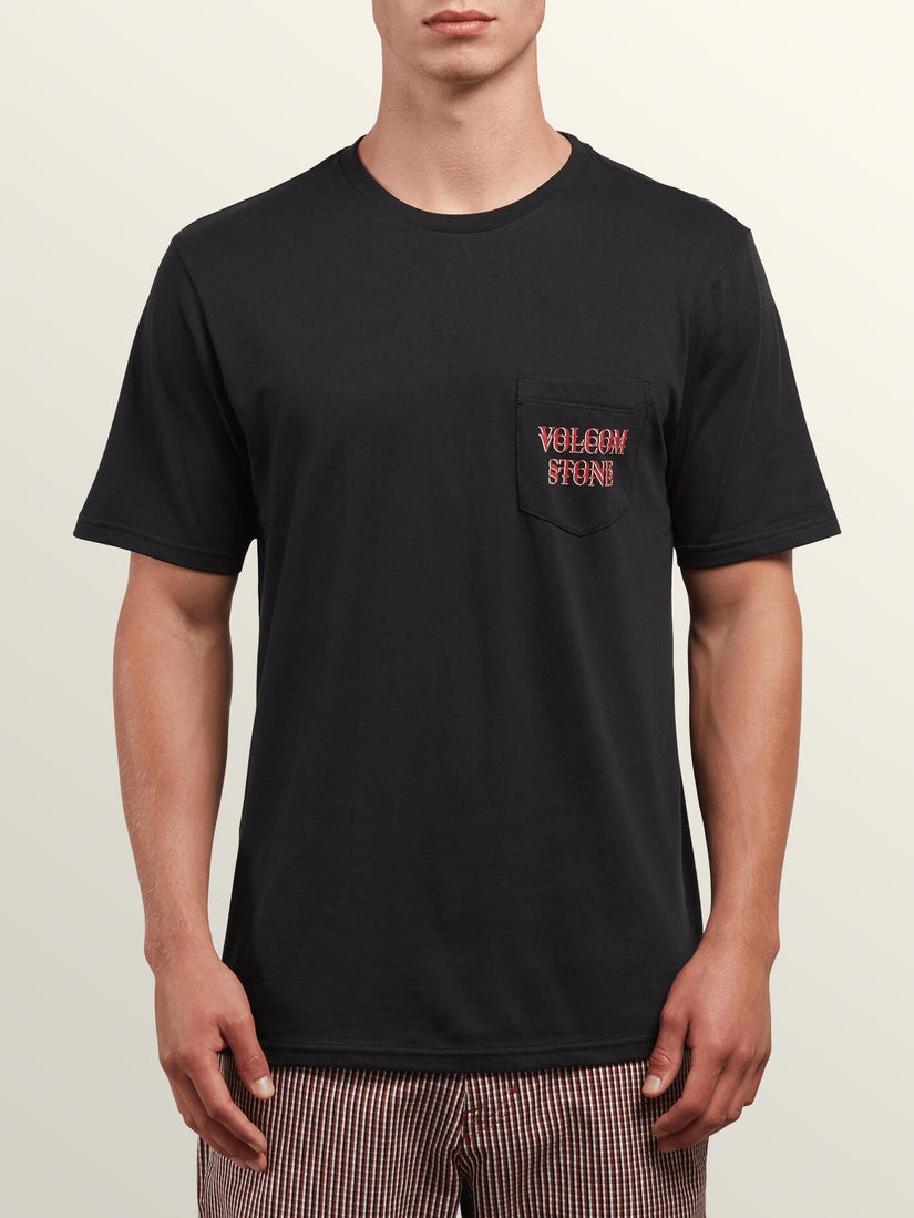 Transmit Short Sleeve Pocket Tee - Black