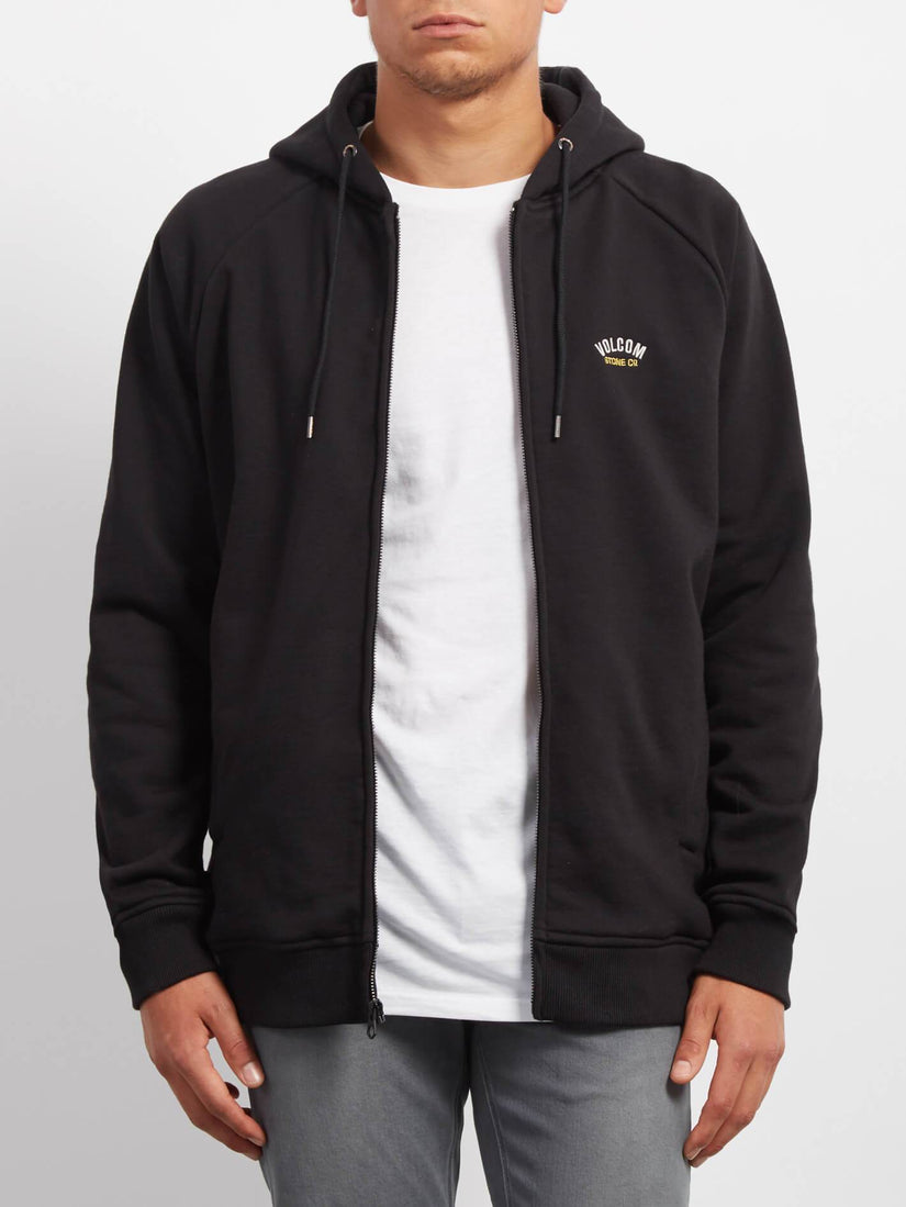 INTHOLOGY LINED ZIP BLACK