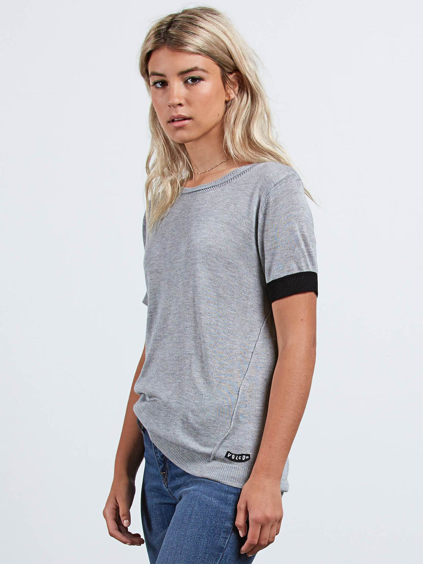 Simply Stone T-Shirt - Heather Grey
