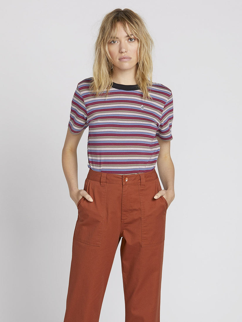Heywood T-shirt - Plum (B0131906_PLM) [F]