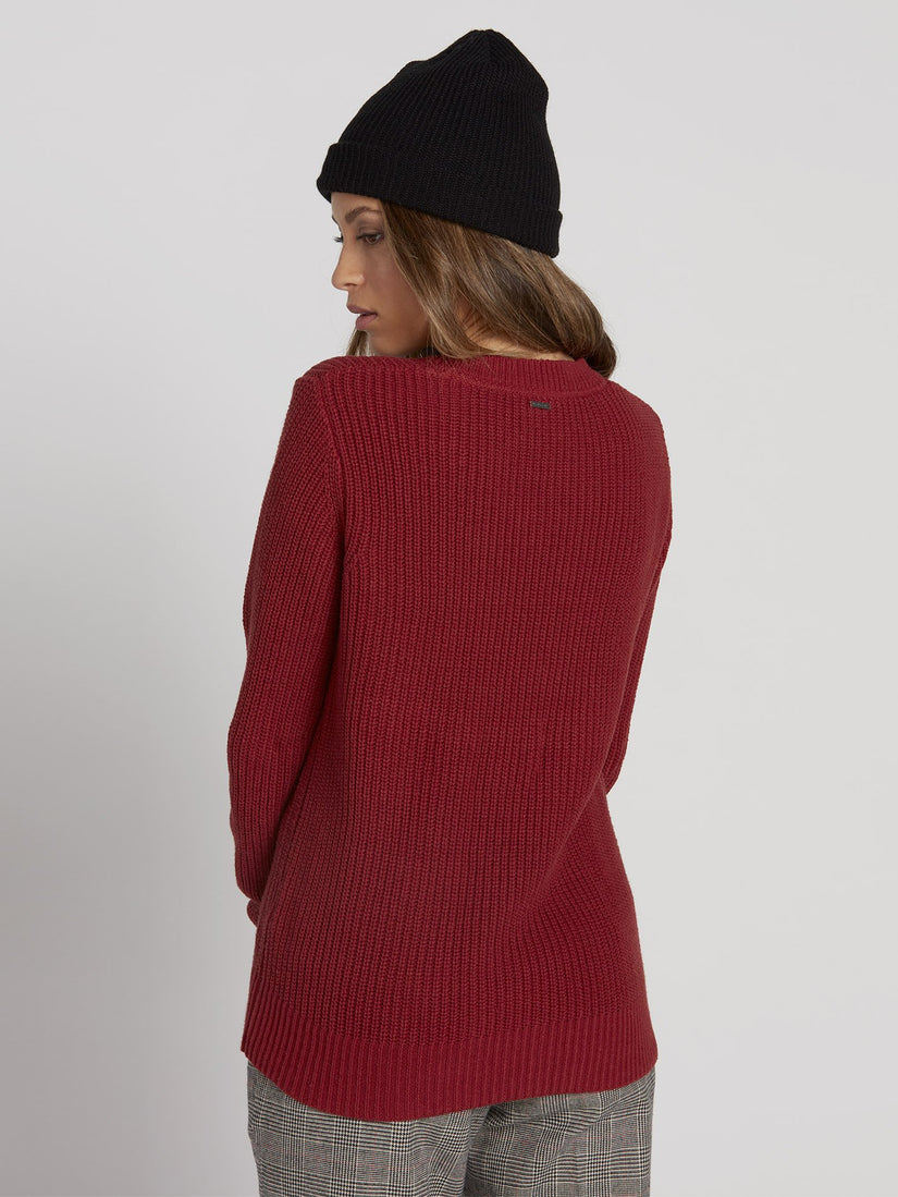 Snatchy Sweater - Auburn (B0731950_AUB) [B]