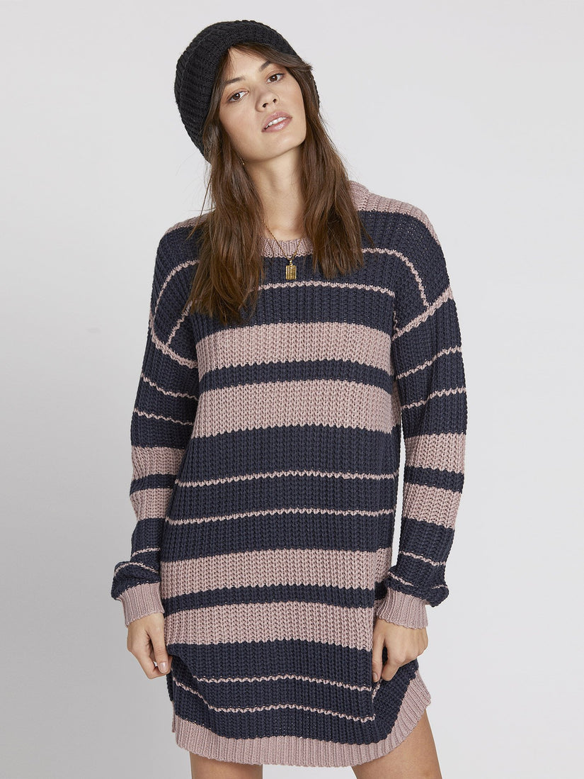 Move On Up Dress - Faded Mauve (B1331910_FMV) [3]
