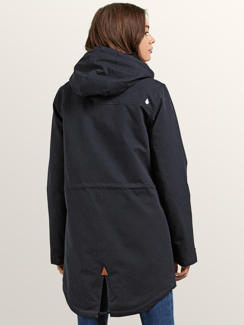Walk On By Parka - Black