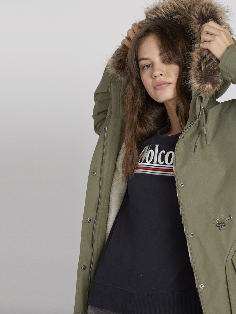 Less Is More 5K Parka - Army Green Combo (B1531951_ARC) [5]