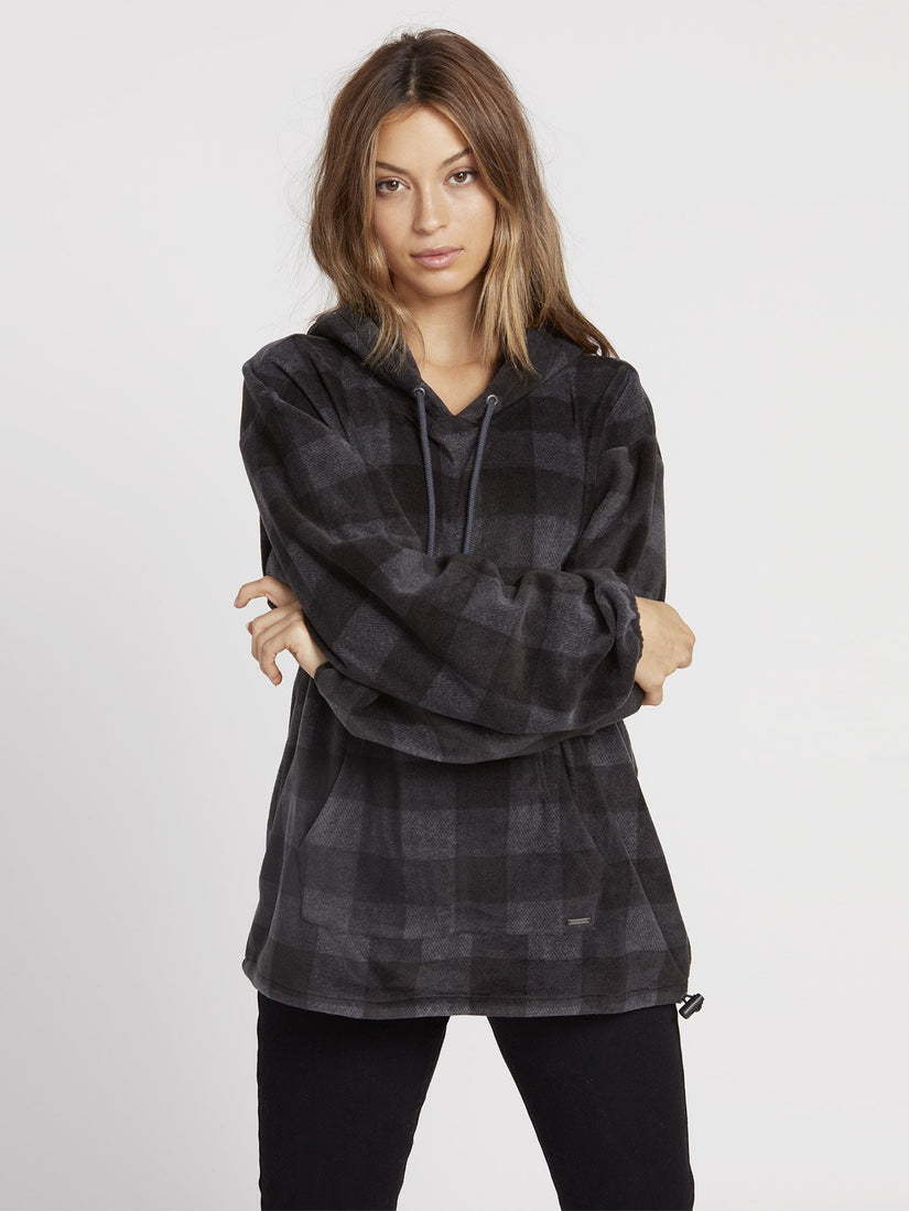 Straight Zipn Hoodie - Black Combo (B3131909_BLC) [F]