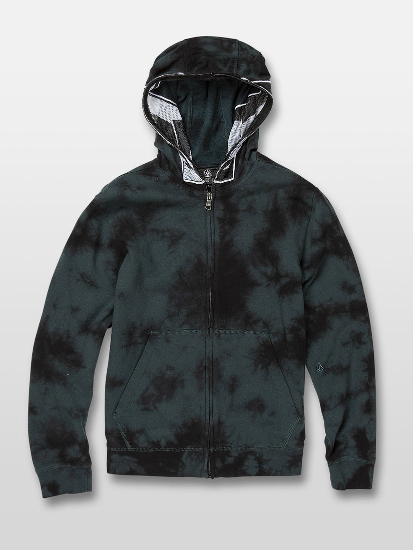 Cool Stone Full Zip Hoodie - Evergreen (C4831932_EVR) [1]