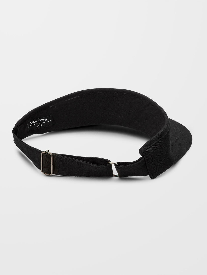 Stone O Visor Cap - BLACK (D5512316_BLK) [5]