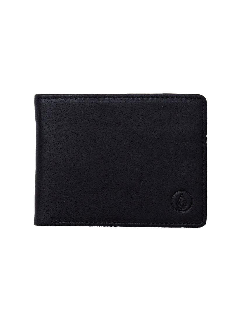 Volcom Leather Wallet - Black