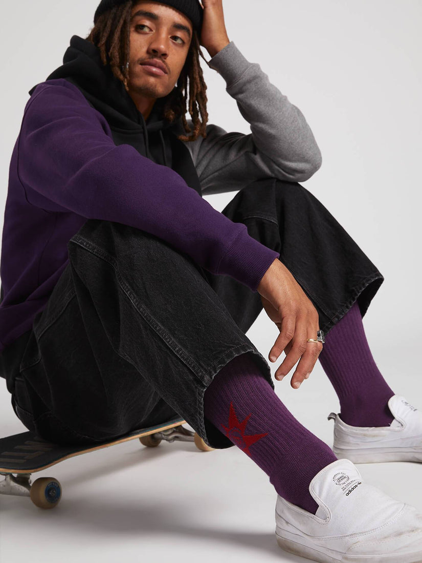 A.P.#2 Socks - Magenta (D6331950_MAG) [25]