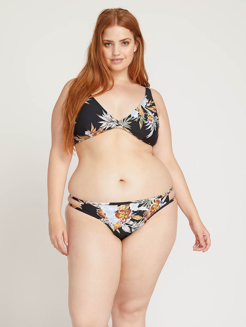 Tropakill Halter Bikini Top  - Black