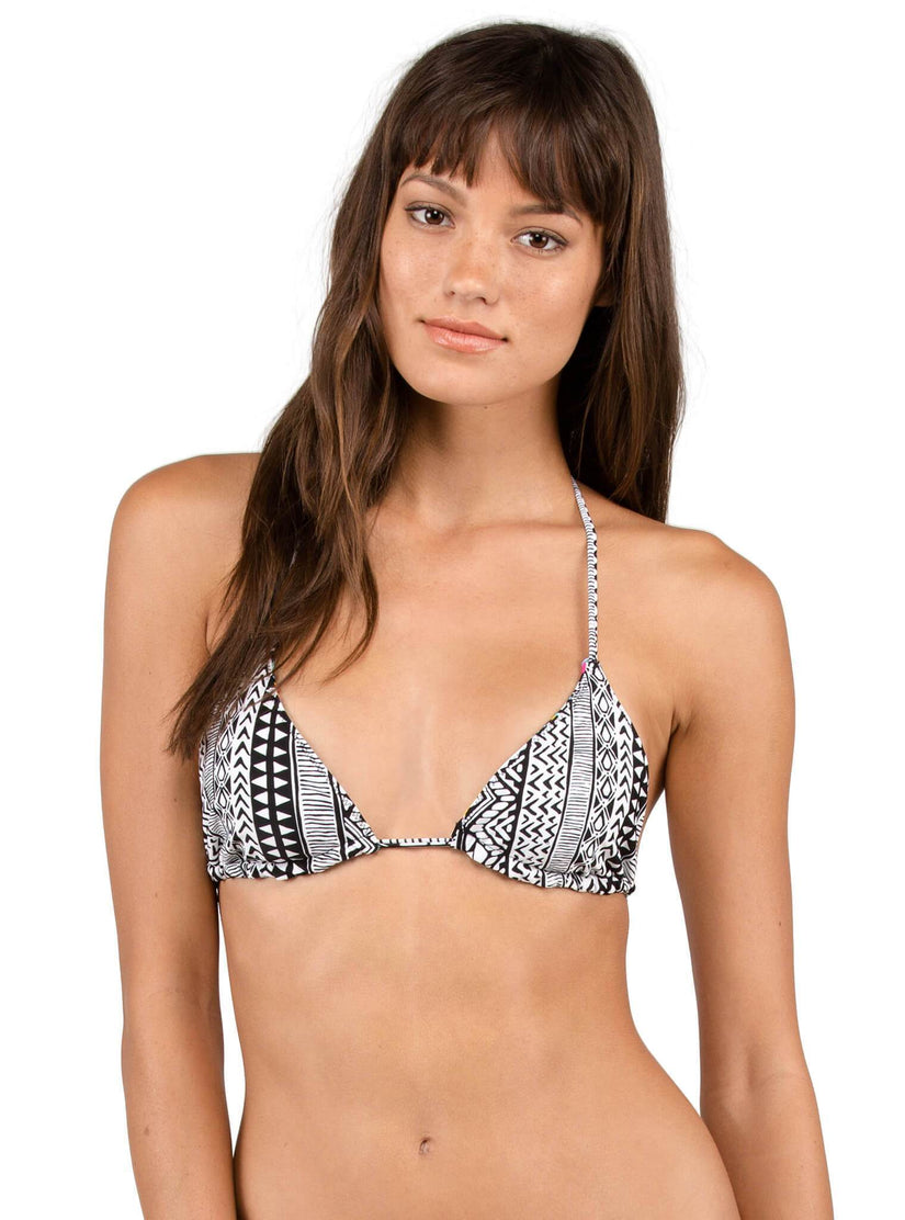 Volcom Locals Reversible Triangle Top - Black